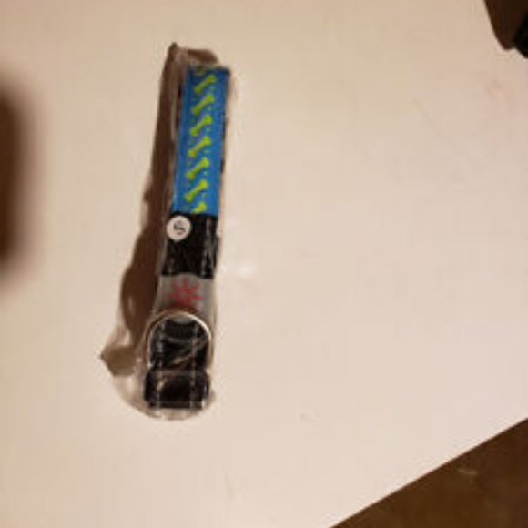 2 Dog Collars GLOW LED RECHARGEABLE Flashing Safety Walks - Picture 3 of 7